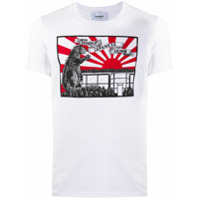 Dondup short-sleeved printed T-shirt - Branco