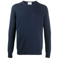 Dondup Suéter decote careca de tricô leve - Azul