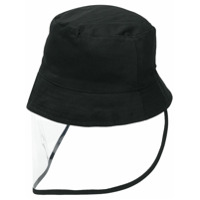 Dorothee Schumacher visor bucket hat - Preto