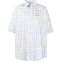 Drôle De Monsieur Camisa com estampa xadrez - Amarelo