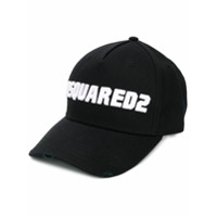 Dsquared2 Boné com logo contrastante - Preto