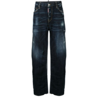 Dsquared2 Calça jeans com acabamento destroyed - Azul