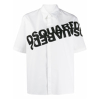 Dsquared2 Camisa com estampa de logo - Branco