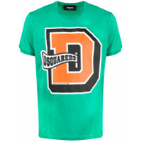 Dsquared2 Camiseta com estampa de logo gráfico - Verde