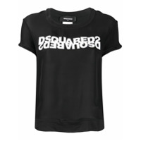 Dsquared2 Camiseta com estampa de logo - Preto