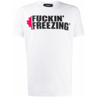 Dsquared2 Camiseta com estampa Freezing - Branco