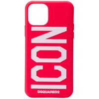 Dsquared2 Capa para iPhone 11 Pro com estampa icônica - Vermelho