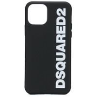 Dsquared2 Capa para iPhone 11 Pro com logo - Preto