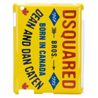 Dsquared2 Capa para iPhone com estampa de logo - Amarelo