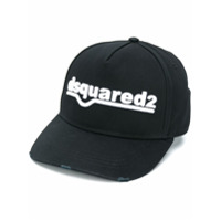 Dsquared2 embroidered logo baseball cap - Preto