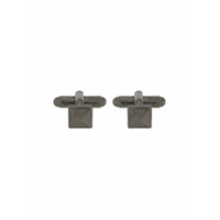 Dsquared2 engraved logo cufflinks - Prateado