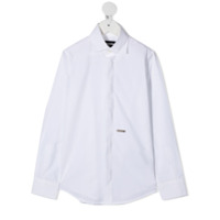 Dsquared2 Kids Camisa de algodão branca - Branco