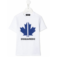 Dsquared2 Kids Camiseta com estampa de logo - Branco