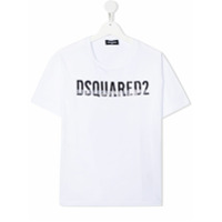 Dsquared2 Kids Camiseta com estampa de logo - Branco