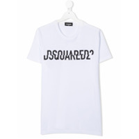 Dsquared2 Kids Camiseta com estampa de logo - Branco