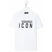 Dsquared2 Kids Camiseta com estampa de logo Icon - Branco