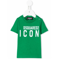 Dsquared2 Kids Camiseta com estampa de logo Icon - Verde