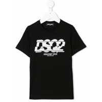 Dsquared2 Kids Camiseta com estampa de logo - Preto