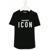 Dsquared2 Kids Camiseta com estampa 'Icon' - Preto