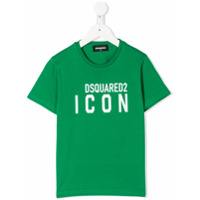 Dsquared2 Kids Camiseta com estampa Icon - Verde