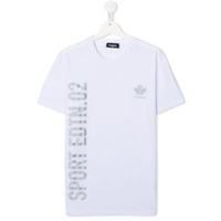 Dsquared2 Kids Camiseta com estampa Sport Edtn. 02 - Branco