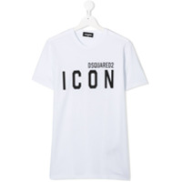 Dsquared2 Kids Camiseta com logo Icon - Branco
