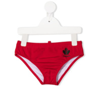 Dsquared2 Kids logo print swim shorts - Vermelho