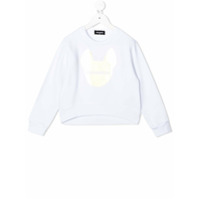 Dsquared2 Kids Moletom com estampa - Branco