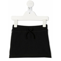 Dsquared2 Kids Saia com acabamento de listras - Preto