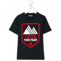 Dsquared2 Kids Twin Peaks print T-shirt - Azul