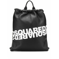 Dsquared2 Mochila com estampa de logo - Preto