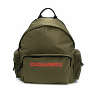 Dsquared2 Mochila com estampa de logo - Verde