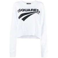 Dsquared2 Moletom com estampa de logo - Branco