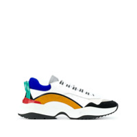 Dsquared2 Tênis cano baixo com recortes - Branco