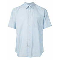 D'urban Camisa mangas curtas com abotoamento - Azul