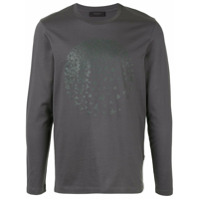 D'urban Camiseta mangas longas com estampa - Cinza