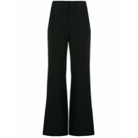 DVF Diane von Furstenberg Calça de alfaiataria pantalona - Preto