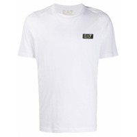 Ea7 Emporio Armani Camiseta EA7 com patch logo - Branco