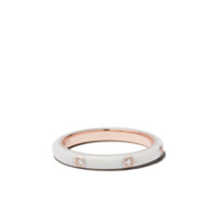 Ef Collection Anel de ouro rosé 14k com diamante - Gold