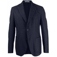 Eleventy Blazer com abotoamento simples de lã - Azul