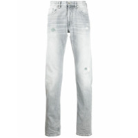 Eleventy Calça jeans com efeito destroyed - Azul