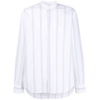 Eleventy Camisa mangas longas com listras - Branco