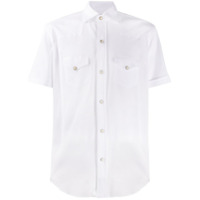 Eleventy Camisa Texas com abotoamento - Branco