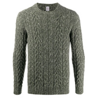Eleventy Suéter decote careca de tricô - Verde