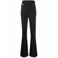 Elisabetta Franchi Calça cintura alta - Preto