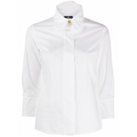 Elisabetta Franchi Camisa com colarinho - Branco