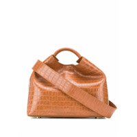 Elleme Bolsa tote Raisin com gravação - Laranja