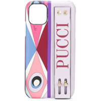 Emilio Pucci Capa para iPhone 11 com estampa abstrata - Rosa
