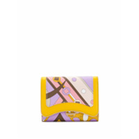 Emilio Pucci Carteira com estampa abstrata - Amarelo