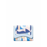 Emilio Pucci Carteira com estampa abstrata - Azul